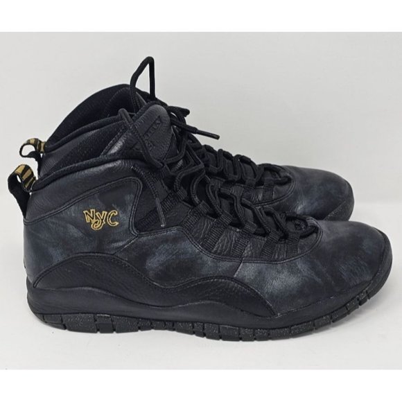 Jordan Kids Air Jordan 10 Retro BG "NYC" sneakers size 11.5 - Picture 3 of 8
